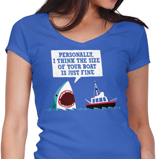 Polite Jaws - Women's V-Neck