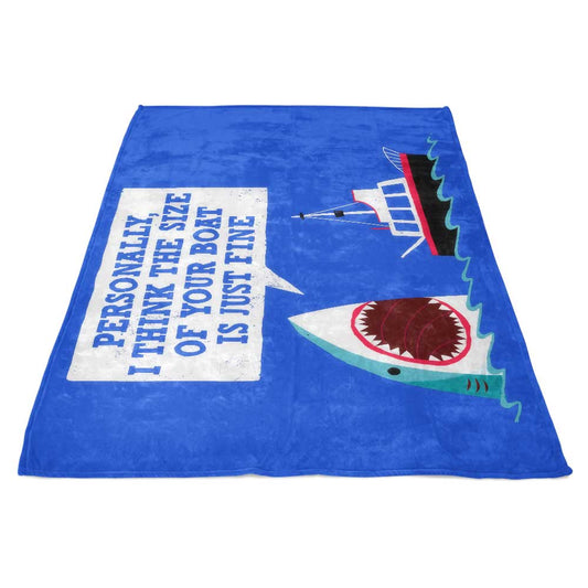 Polite Jaws - Fleece Blanket