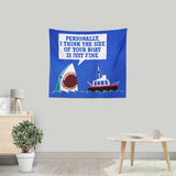 Polite Jaws - Wall Tapestry