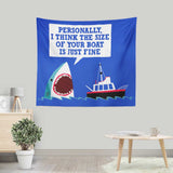 Polite Jaws - Wall Tapestry