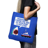 Polite Jaws - Tote Bag
