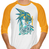 Pop Ex-Soldier - 3/4 Sleeve Raglan T-Shirt