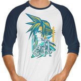Pop Ex-Soldier - 3/4 Sleeve Raglan T-Shirt