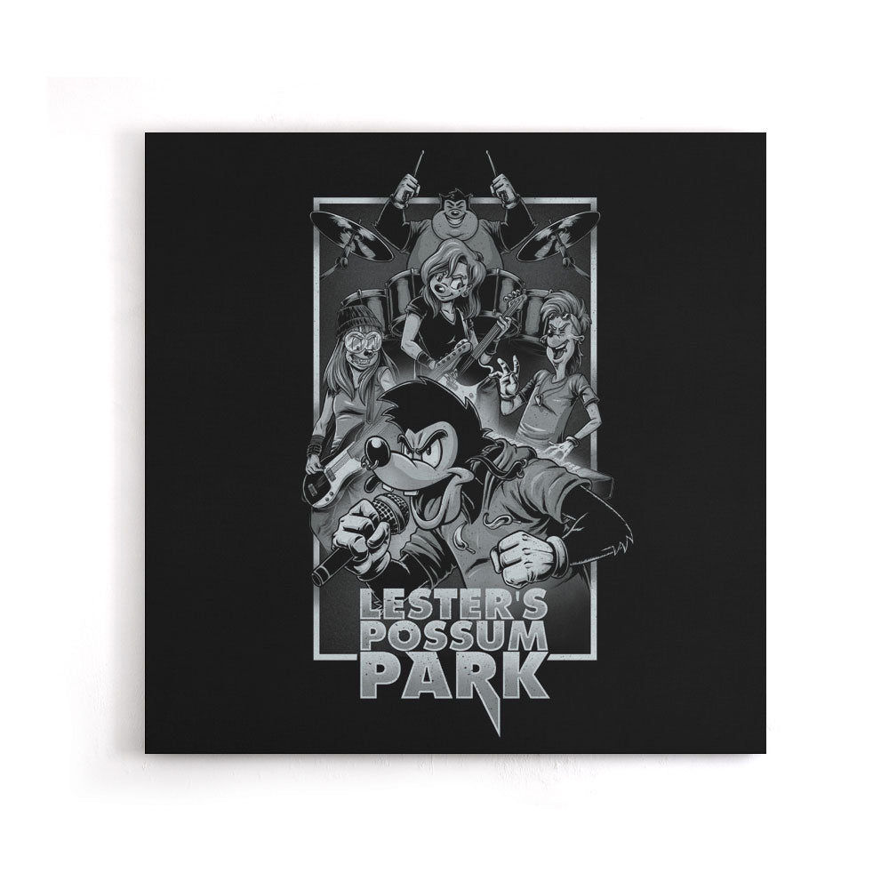 Possum Park - Canvas Print