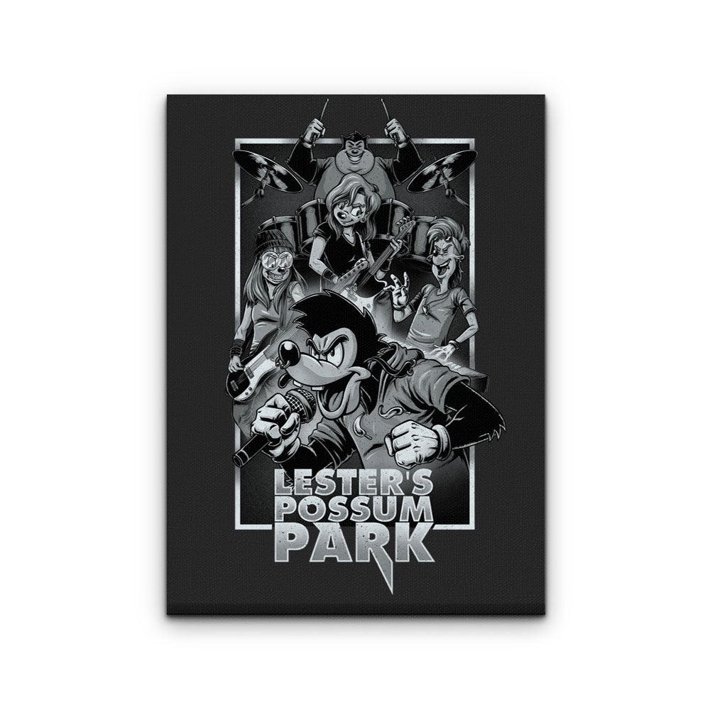 Possum Park - Canvas Print