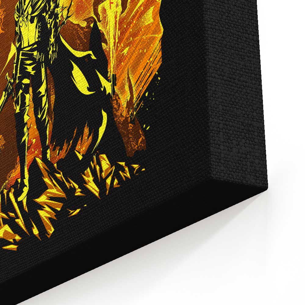 Power of Ifrit - Canvas Print