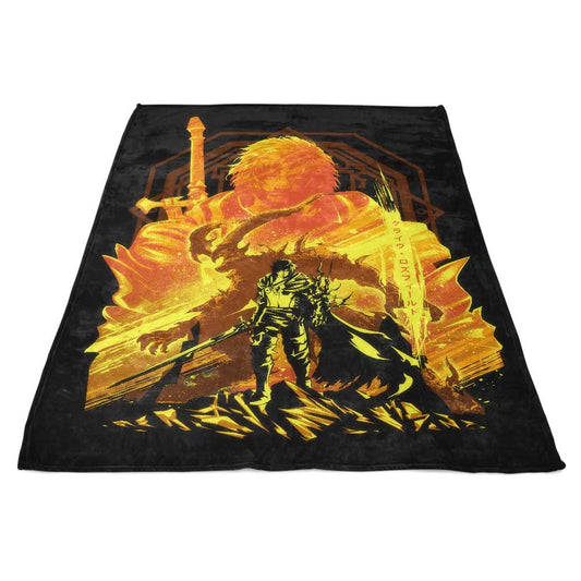 Power of Ifrit - Fleece Blanket