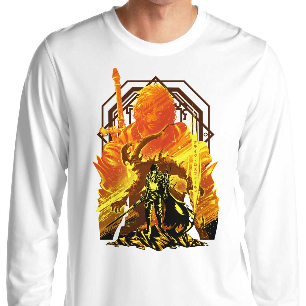 Power of Ifrit - Long Sleeve T-Shirt