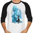 Power of Shiva - 3/4 Sleeve Raglan T-Shirt
