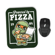 Powered by Pizza - Mousepad
