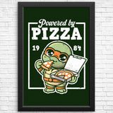 Powered by Pizza - Posters & Prints