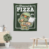 Powered by Pizza - Wall Tapestry