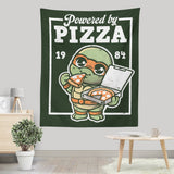 Powered by Pizza - Wall Tapestry