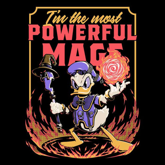 Powerful Duck - Throw Pillow