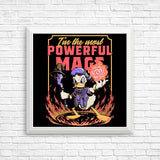 Powerful Duck - Posters & Prints