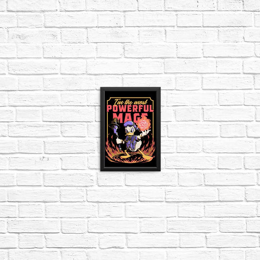 Powerful Duck - Posters & Prints