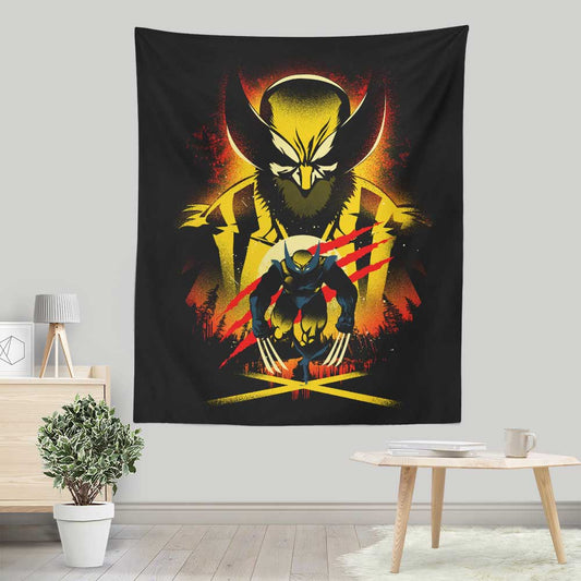 Primal Resolve - Wall Tapestry
