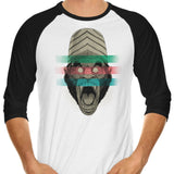 Primate Fury - 3/4 Sleeve Raglan T-Shirt