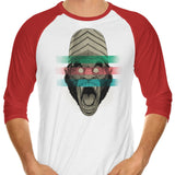 Primate Fury - 3/4 Sleeve Raglan T-Shirt