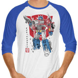 Prime Sumi-e - 3/4 Sleeve Raglan T-Shirt