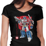 Prime Sumi-e - Women's V-Neck