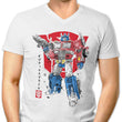 Prime Sumi-e - Men's V-Neck