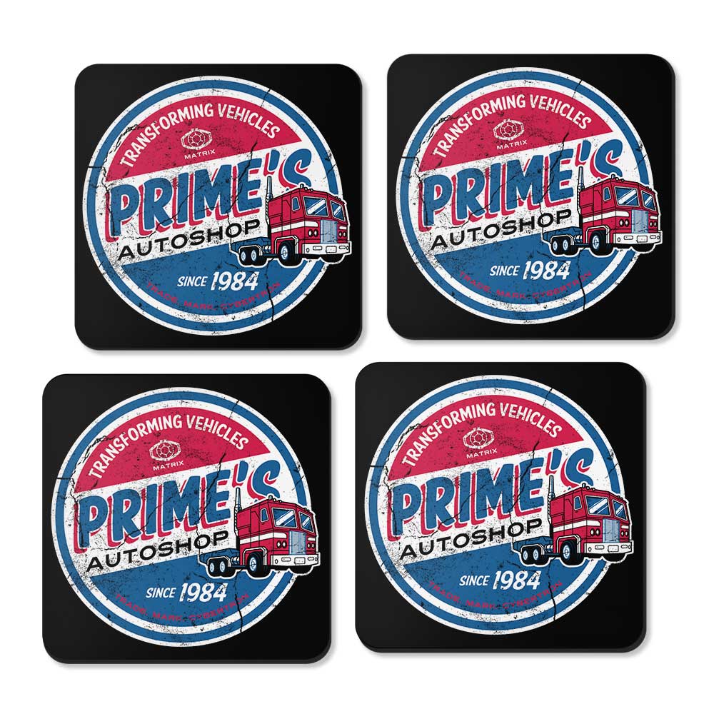 Prime's Auto Shop - Coasters