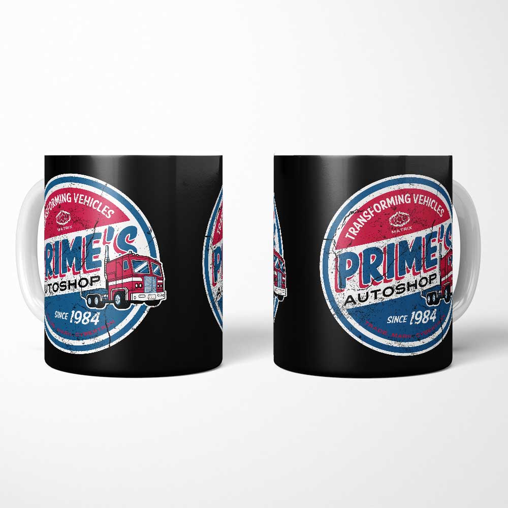 Prime's Auto Shop - Mug