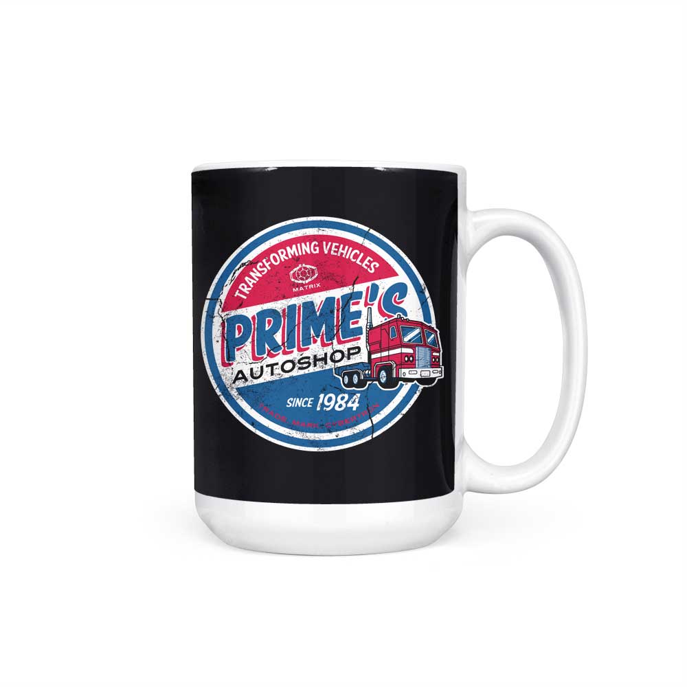 Prime's Auto Shop - Mug
