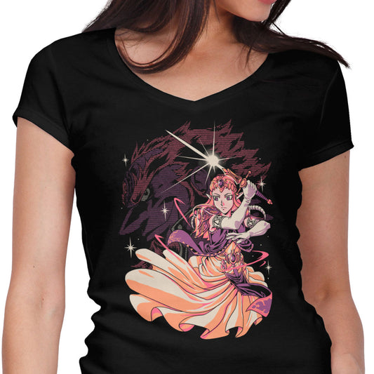 Princess of Light - Women's V-Neck