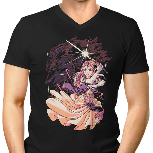 Princess of Light - Men's V-Neck