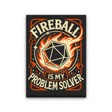 Problem Solver - Canvas Print