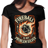 Problem Solver - Women's V-Neck