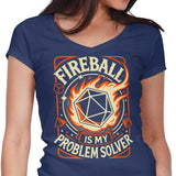 Problem Solver - Women's V-Neck