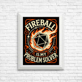 Problem Solver - Posters & Prints
