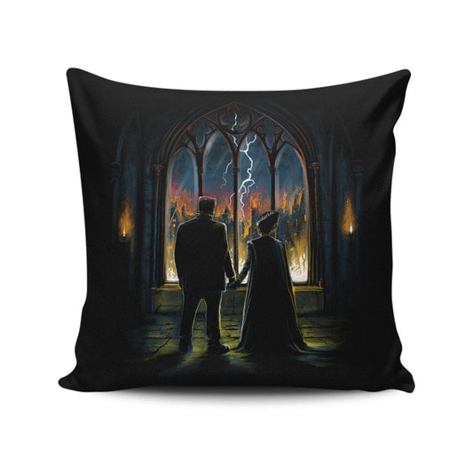 Project Frankenstein - Throw Pillow
