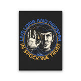 Prosper and Trust - Canvas Print