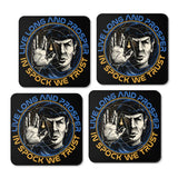 Prosper and Trust - Coasters