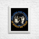 Prosper and Trust - Posters & Prints