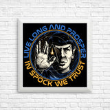 Prosper and Trust - Posters & Prints