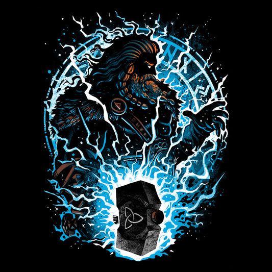 Protector of Midgard - Shower Curtain