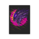Psychedelic Alien - Canvas Print