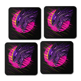 Psychedelic Alien - Coasters