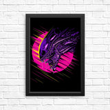 Psychedelic Alien - Posters & Prints