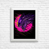Psychedelic Alien - Posters & Prints