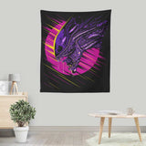 Psychedelic Alien - Wall Tapestry