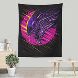 Psychedelic Alien - Wall Tapestry