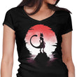 Psychic Under the Moon - Women's V-Neck