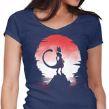 Psychic Under the Moon - Women's V-Neck