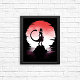 Psychic Under the Moon - Posters & Prints